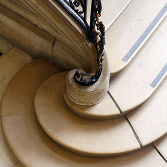 Escalier en pierre