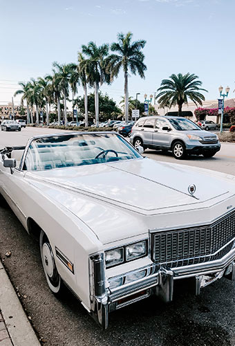 voiture à Miami