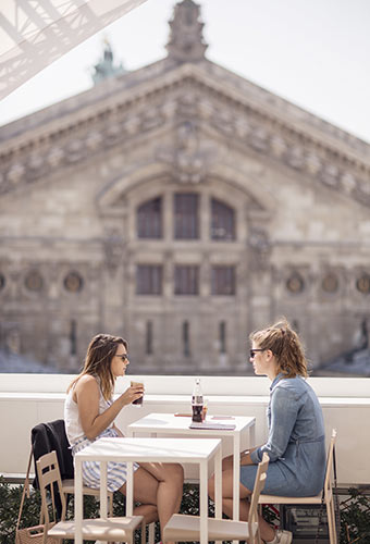 rooftop des Galeries Lafayette